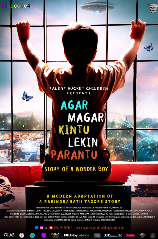 Agar Magar Kintu Lekin Parantu Hindi Dubbed Movie Poster (2025)